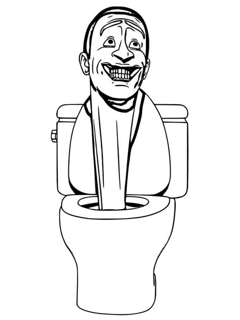 Desenhos De Skibidi Toilet Para Colorir Pintar E Imprimir