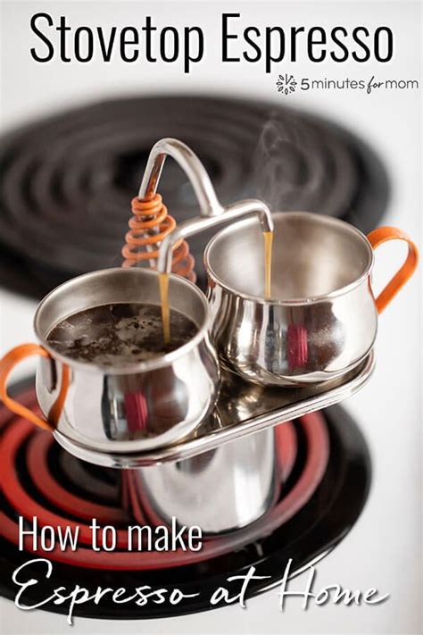 Stovetop espresso how to make espresso at home – Artofit