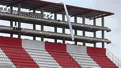 Se suspendió Unión Lanús por las fuertes ráfagas de viento en Santa