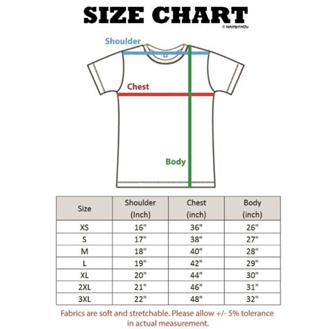 Gildan 5000 Size Chart Guide T Shirt Size Chart G5000 Atelier Yuwa