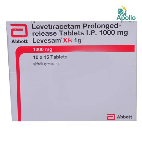 Levesam Xr 1gm Pr Tablet 15s Price Uses Side Effects Composition