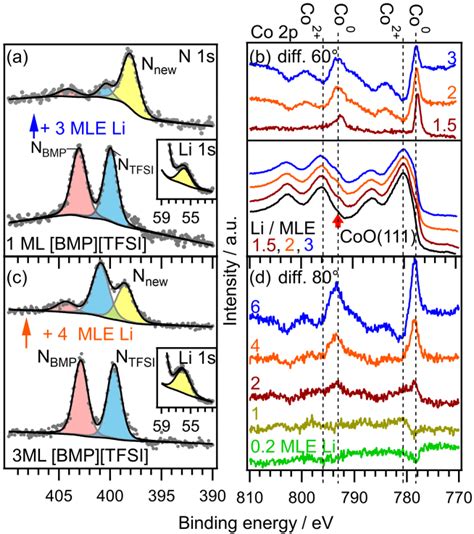 A N 1s Core Levels Spectra 80 Emission Angle Of An Adsorbed