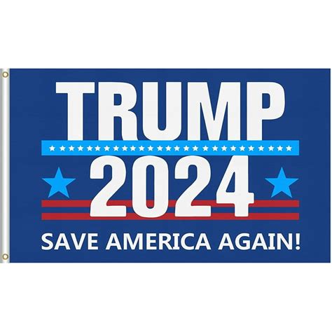 Trump 2024 Banner Flag - Chere Deeanne