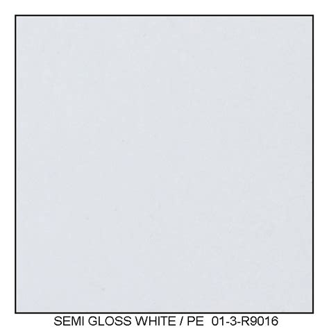 Semi Gloss White Color Powder Coating