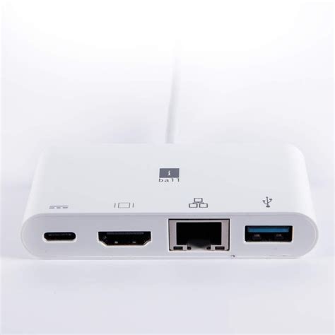 Type C White Iball Usb Hub Number Of Ports Pins At Rs