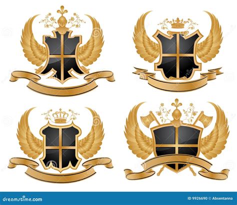 Vector Coat Of Arms Stock Vector Illustration Of Symbol 9926690