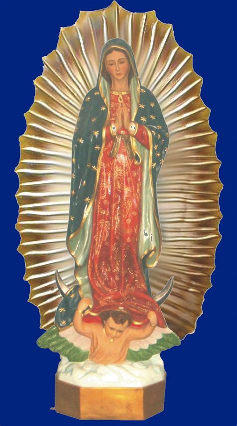 Our Lady of Guadalupe Statue #7796 92"H. - McKay Church Goods