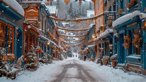 Premium Photo | Vibrant and historic streets of Old Quebec City during ...