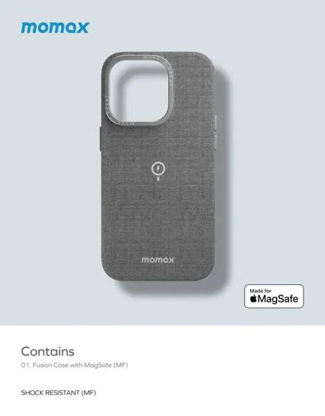 Momax Fusion Magsafe Case For Iphone Pro Max