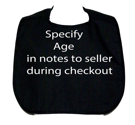 Custom Funny Adult Bib 40th 30th 50th 60th 70th Birthday Gag T