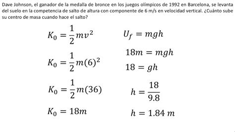 Ejemplos De Energia Cinetica Y Potencial Gravitatoria Nuevo Ejemplo