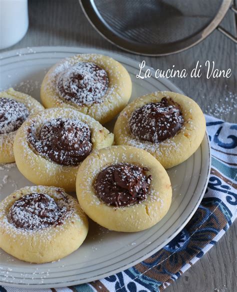 Biscotti Ovis Mollis Alla Nutella Ricetta Con Pasta Frolla Morbida