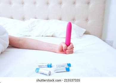 Female Holding Vibrator Dildo Stock Photo 215537335 Shutterstock