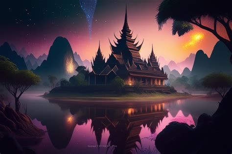 Premium Photo Laos Landscape