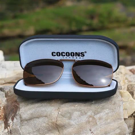 Clip Ons Rec1 58 Bronze Polarized Amber Cocoons