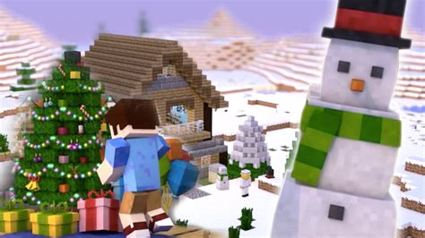 Christmas In Minecraft - Minecraft Animation - YouTube