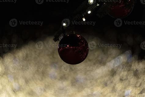 street christmas tree decorations and lights 17417734 Stock Photo at ...