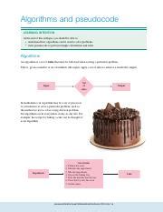 Exploring Algorithms And Pseudocode A Comprehensive Guide Course Hero