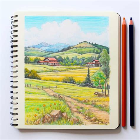 Landscape Drawing Ideas: Inspiration for Your Next Masterpiece - Artsydee - Drawing, Painting ...