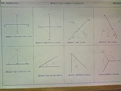 Bisecting Lines & Angles - Graphics