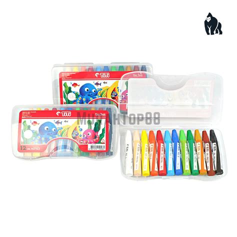 Jual Crayon Titi Warna Oil Pastel Krayon Mewarnai W Harga Per