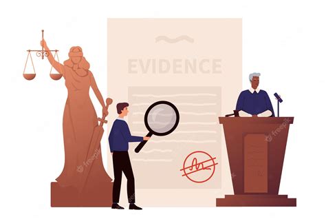 Courtroom Evidence Cartoon