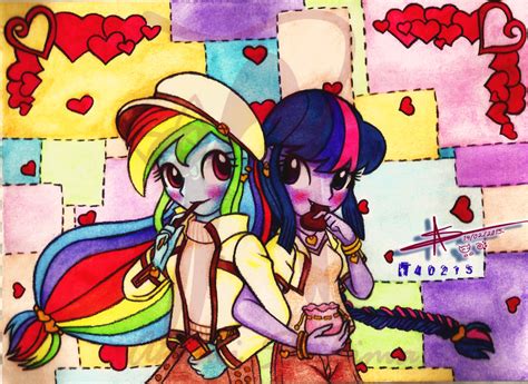 Twidash Hearts N Hooves Day 2015 By Shikimaakemi My Little Pony