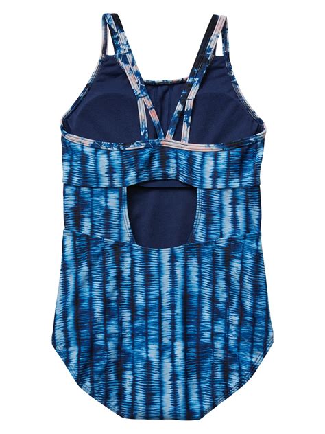 Athleta Girl Festival Tie Dye One Piece Swimsuit Athleta