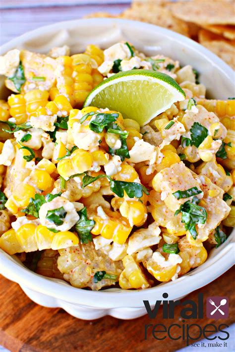 Summertime Street Corn Dip with Feta | Salty Side Dish