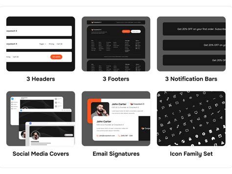 Corpotech X Website Page Template for Webflow 