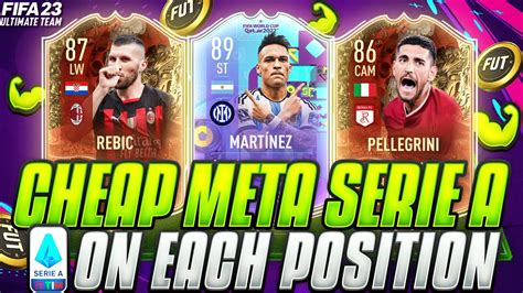 Fifa Best Cheap Meta Serie A Players Best Cheap Overpowered