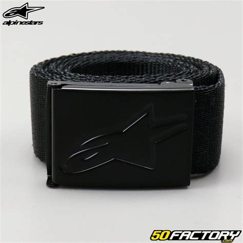 Ceinture Alpinestars Ageless Web noire Équipements pilotes