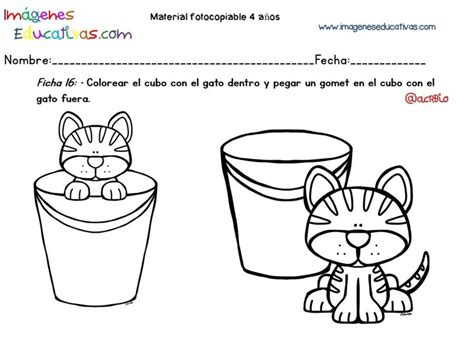 13 Ideas De Adentro Y Afuera Nociones Espaciales Actividades