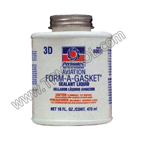 80017 น้ำยาปะเก็น เบอร์ 3 Permatex Gasket And Sealant ไทยพัฒนสิน