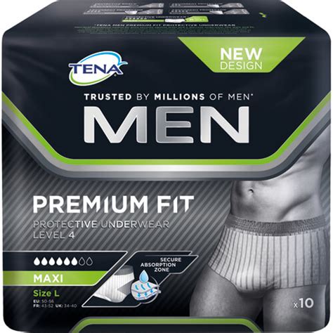 Tena Men Level Premium Fit Prot Underwear L X St Ck Shop Der