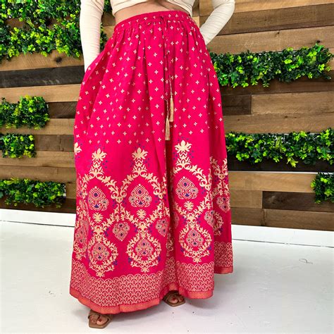 Bohemian Style Vintage Festival Skirt Karmanepalcrafts