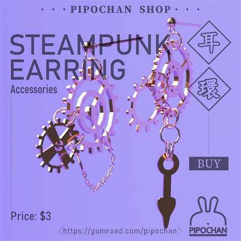 Steam Punk Earring