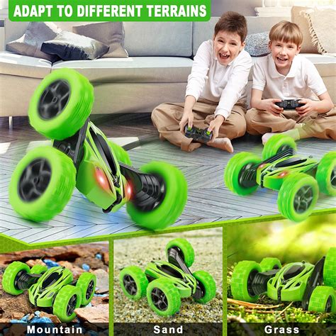 Remote Control Car Rc Car Stunt Cars Toys For 4 5 6 7 8 9 Year Old