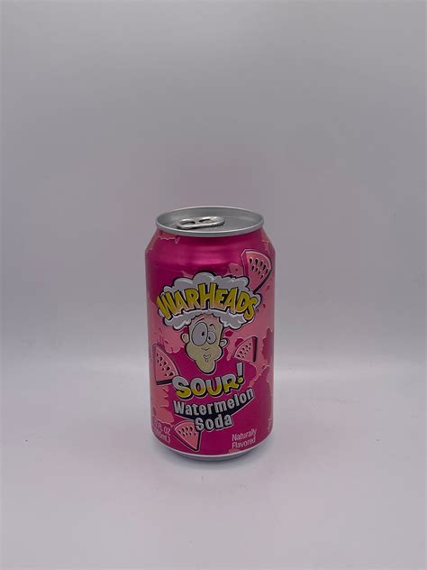 Warheads Sour Watermelon Soda 355ml Candybroz