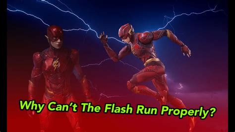 Ezra Miller Flash Running Weird