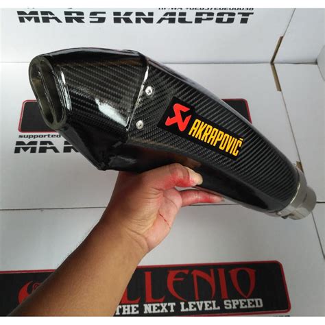 Jual KNALPOT AKRAPOVIC MONSTER Silincer Only Inlet 50mm Shopee Indonesia