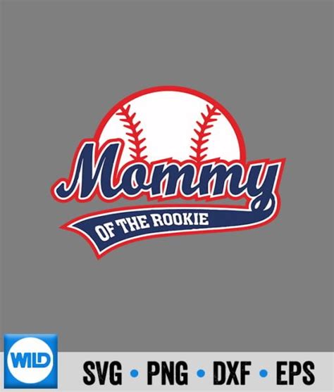 Mommy Svg Mommy Of The Rookie Baseball Vintage Svg Wildsvg