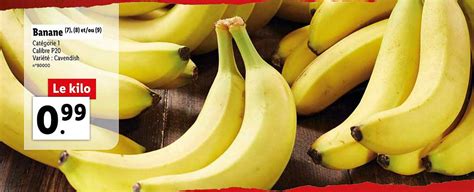 Promo Banane Chez Lidl Icatalogue Fr