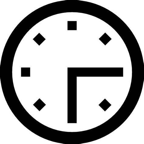 Time Analogue Clock Vector SVG Icon SVG Repo