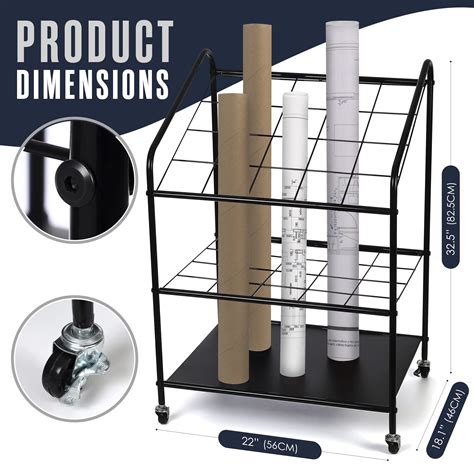 Blueprint Holder Blueprint Storage Rack Print Rack Plan Holder Poster Display