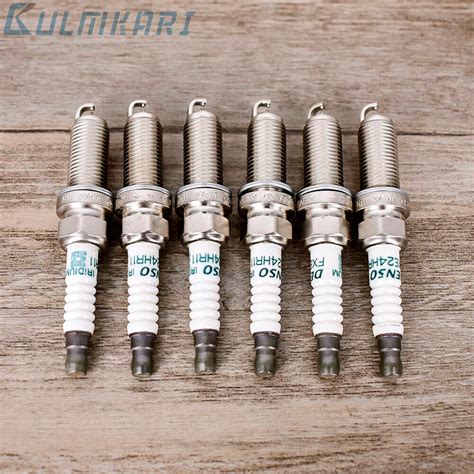 6pcs Genuine Spark Plugs NISSAN INFINITI 22401 JK01D FXE24HR11 3457