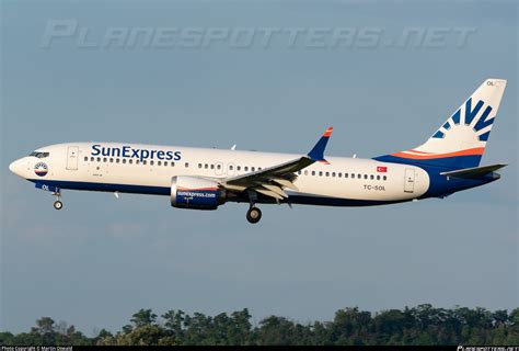 TC SOL SunExpress Boeing 737 8 MAX Photo By Martin Oswald ID 1442229