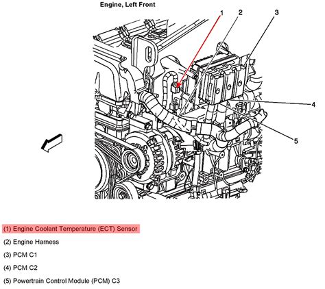 Diagram Of The Engine Of A Chevy Trailblazer Mercru