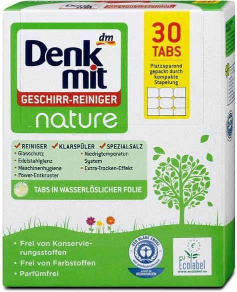 Denkmit Nature Geschirr Reiniger Tabs Online Von Dm Drogerie Markt