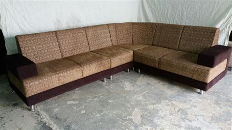 Leather Seater L Shape Corner Sofa Set At Rs Set In Ahmedabad